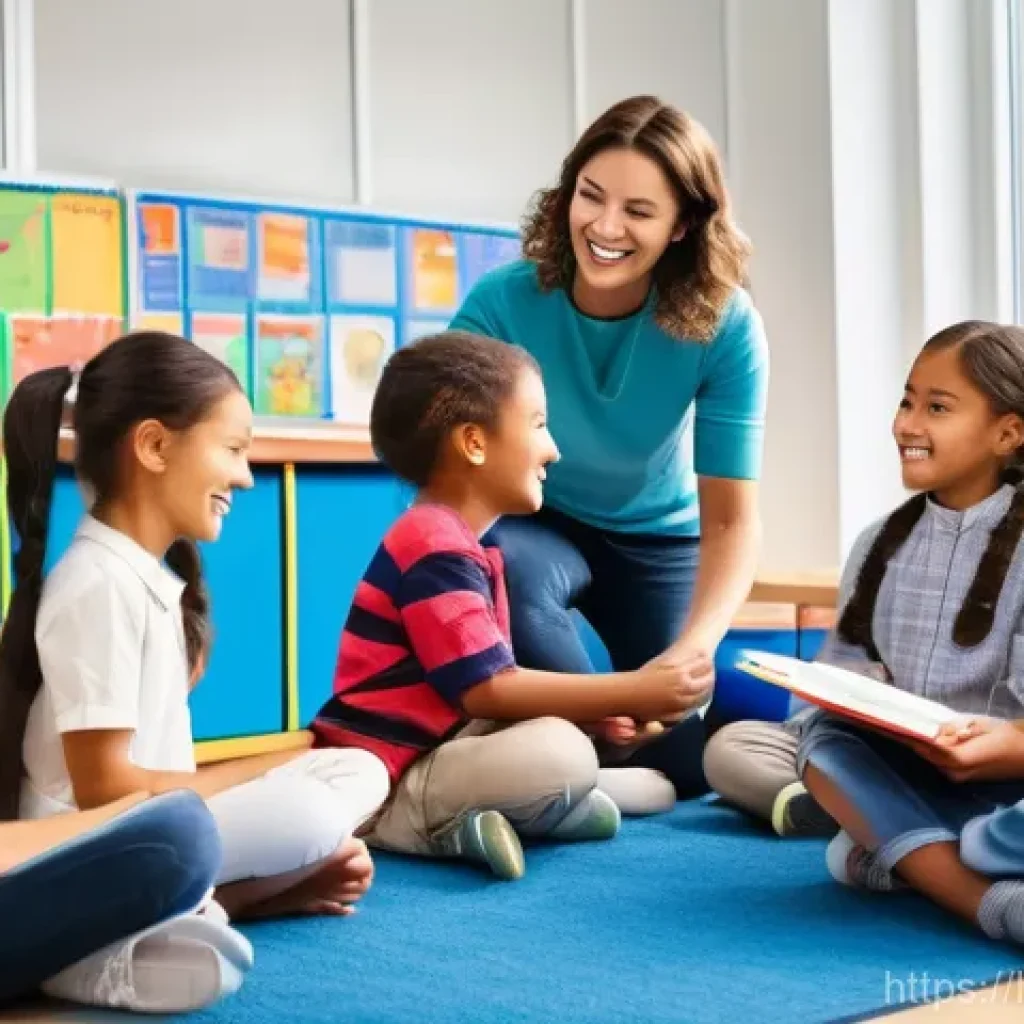 유아교육지도사로서 근무 후 자기평가 방법 - **Vibrant & Engaged Classroom Learning**
    "A brightly lit, spacious elementary school classroom f...