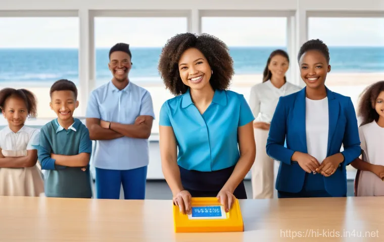 유아교육지도사 연봉 협상 중 실수 방지법 - **Prompt:** A confident male pre-school teacher, mid-30s, dressed in a sharp business casual outfit ...